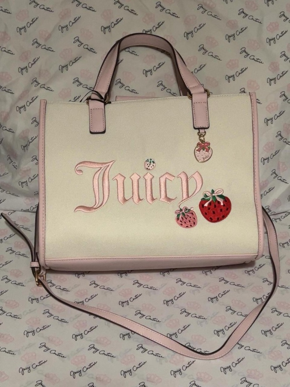 Juicy Couture Strawberry Tote 🍓